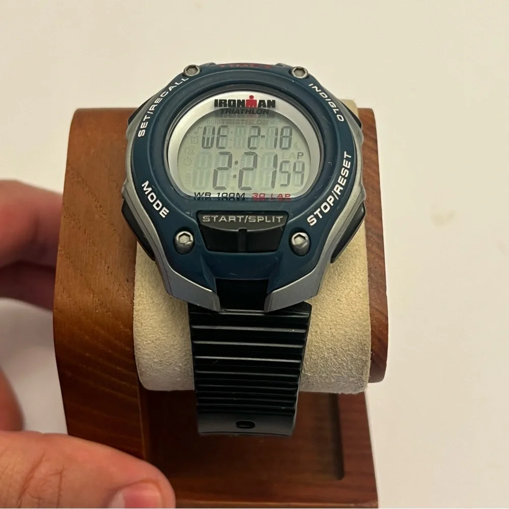 Timex Ironman Triathlon 549‎ Lap Indiglo Digital Watch WR 100m
